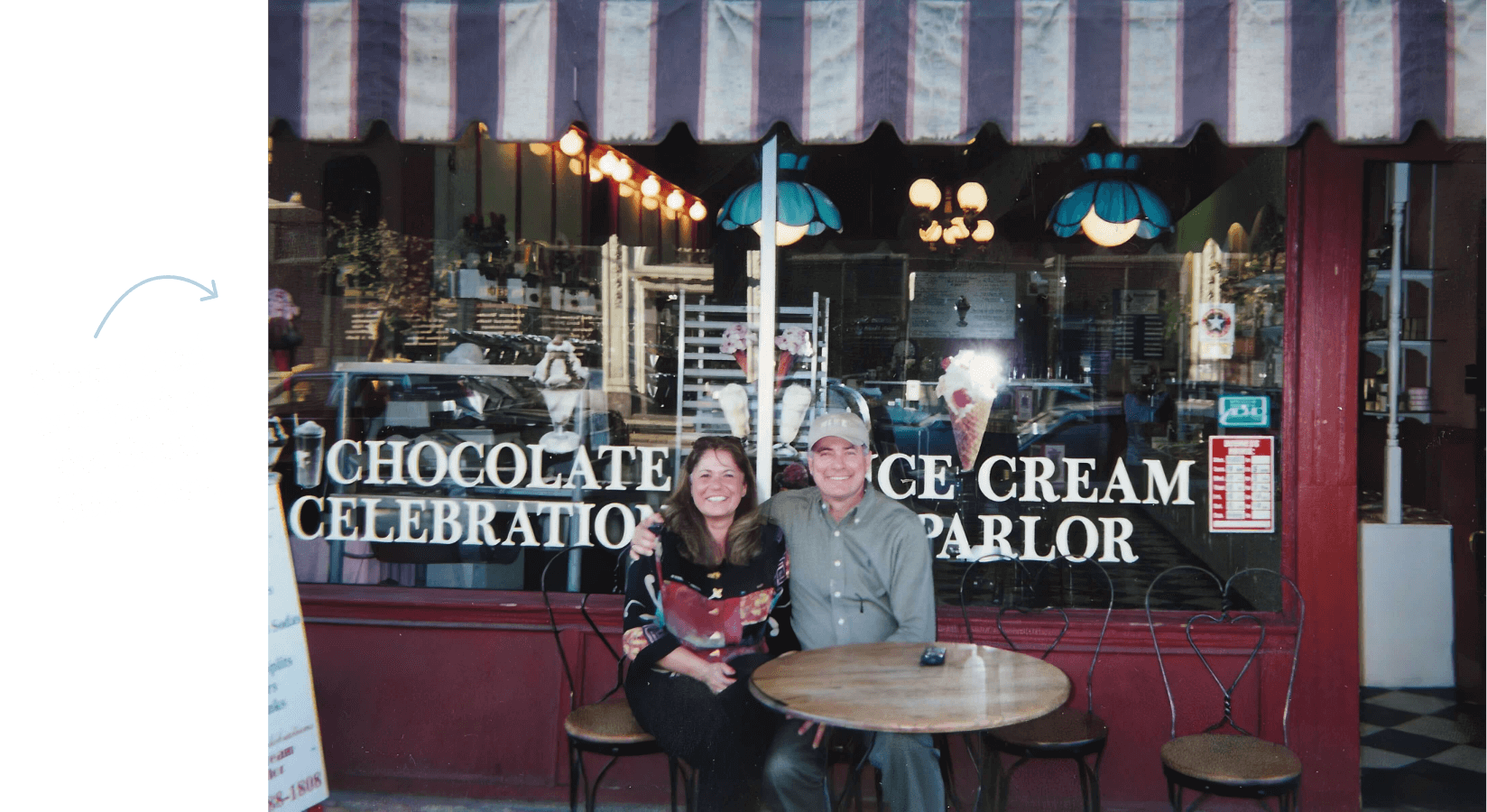 storefront of the first milkshake factory location