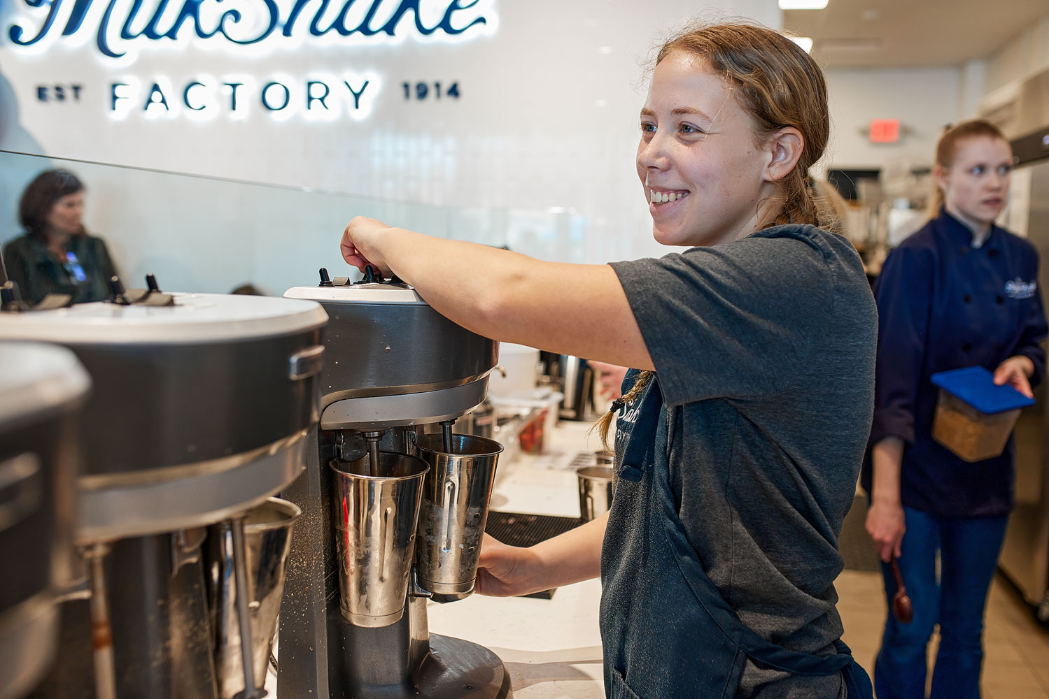 milkshake factory employee