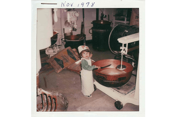 boy in chocolate factory