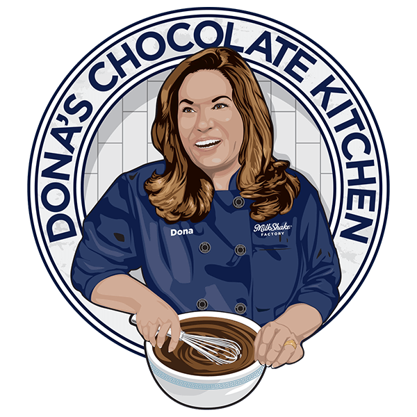 Donas chocolate kitchen logo