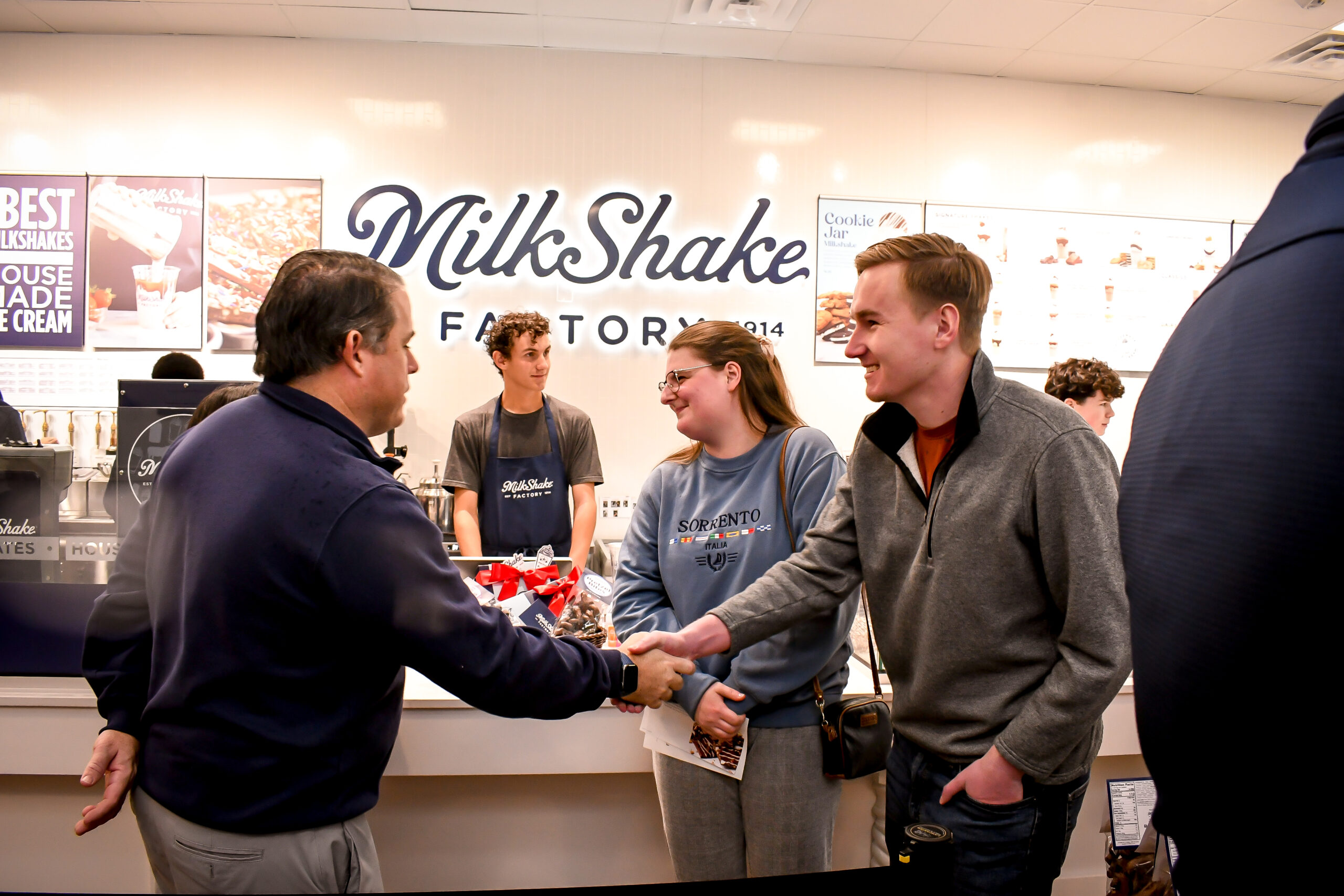 Grapevine Opening Handshake