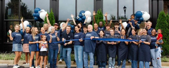 Milton Grand Opening Ribbon Cutting celebration