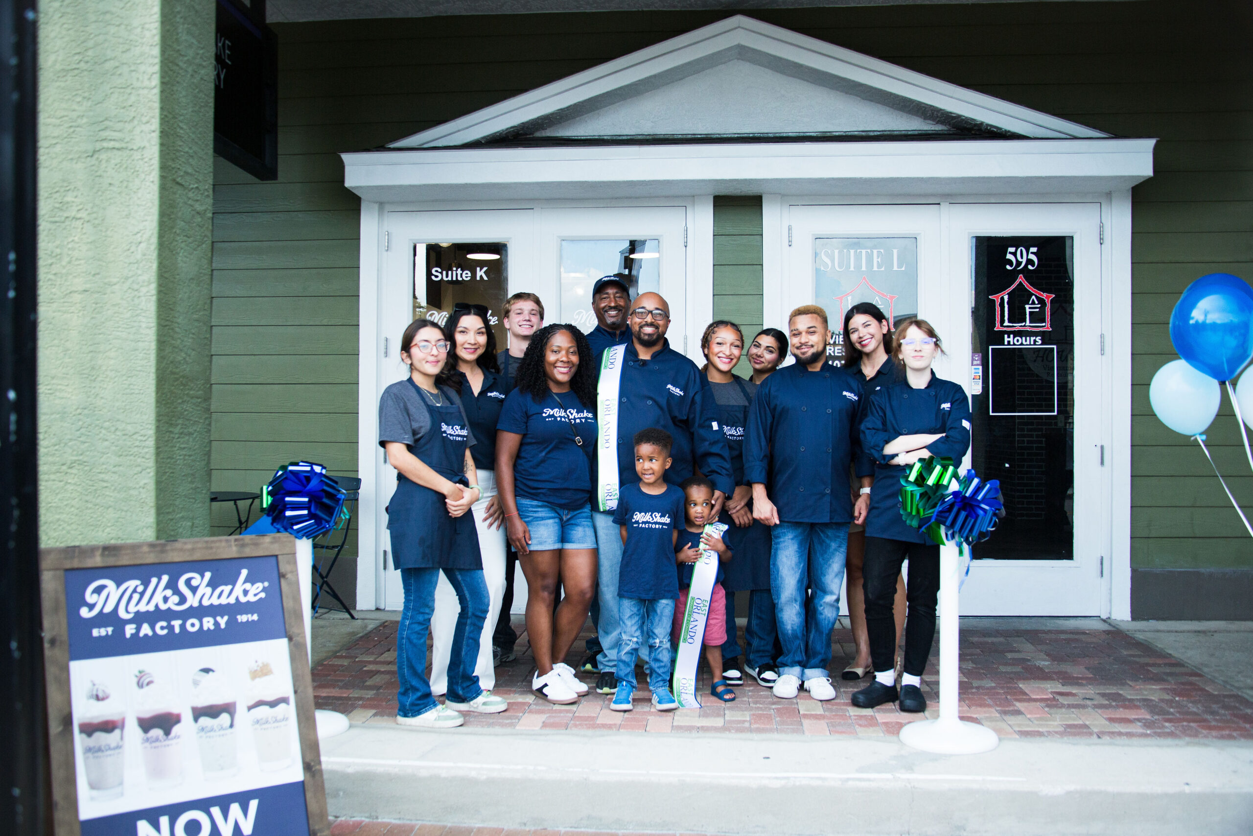 Downtown Orlando Exterior with staff