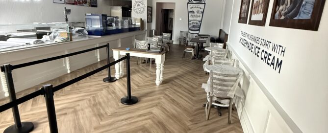 Downtown Orlando MilkShake Factory Interior
